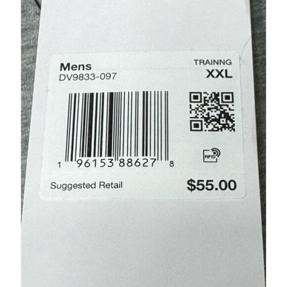 Nike Primary Versatile Tank Top Mens Size XXL Dri-Fit Gray Training NEW - Picture 10 of 15